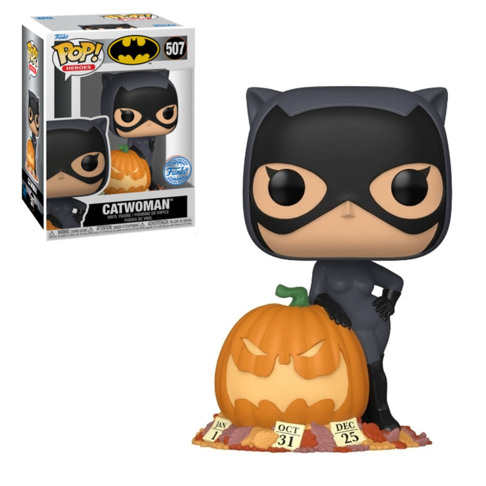 Catwoman with Pumpkin