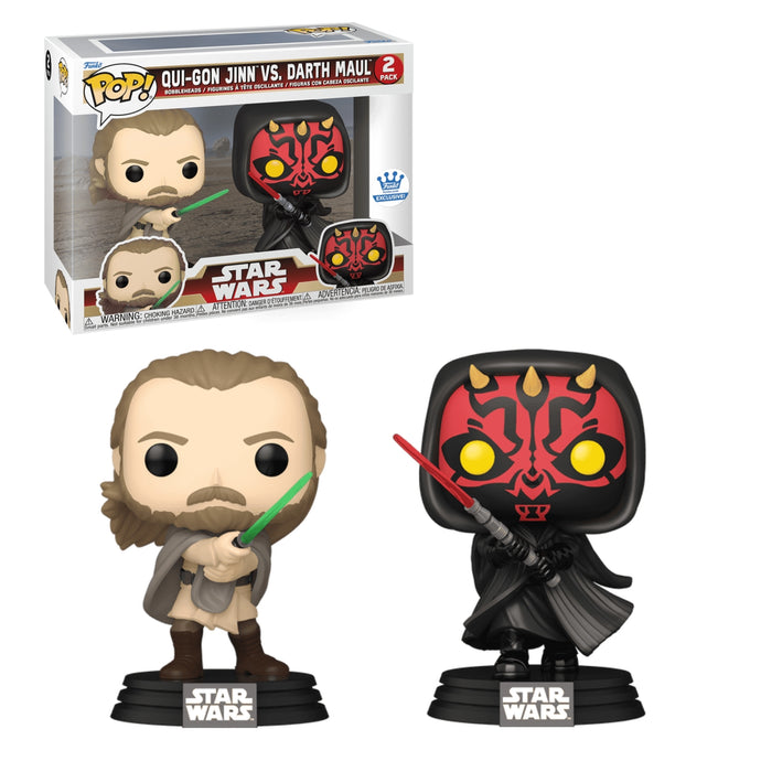 Qui Gon Jinn vs. Darth Maul 2Pack