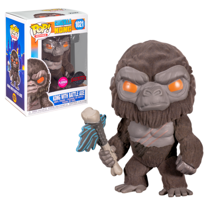 Kong (with Battle Axe) Flocked